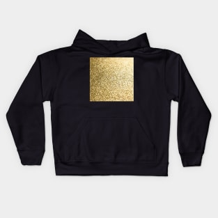 GOLD SHIMMER SEQUINS Kids Hoodie